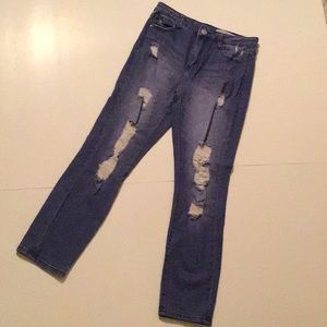 High rise jean